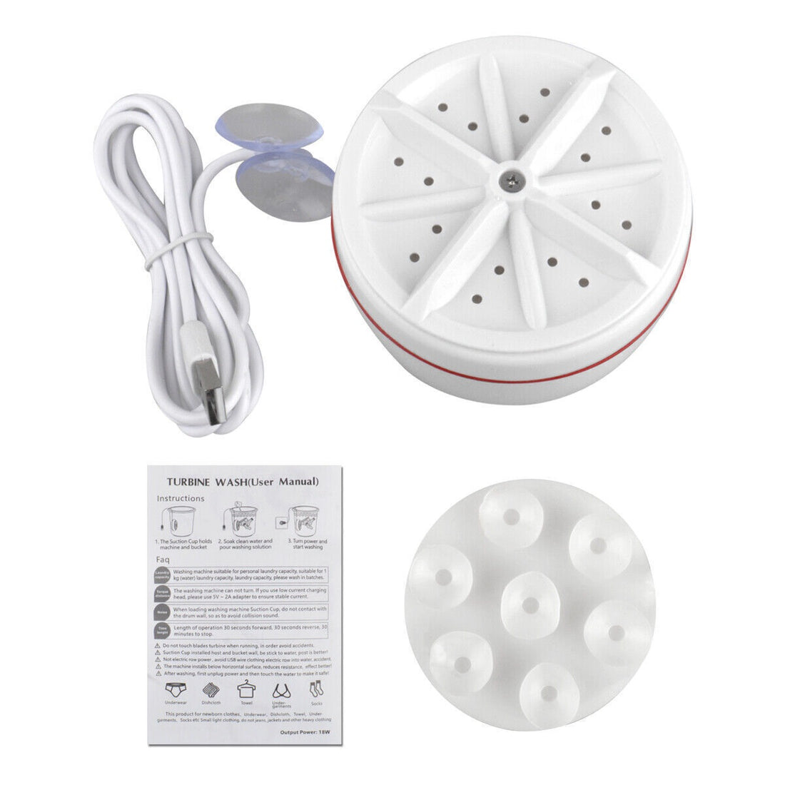 2 in 1 Mini Washing Machine | غسالة صغيرة 2 في